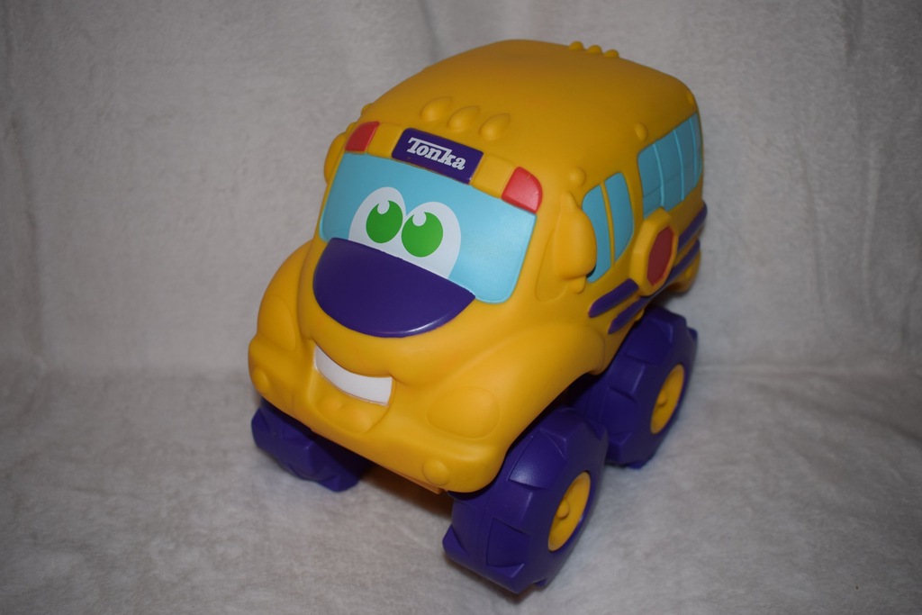 PLAYSKOOL TONKA DUŻE GUMOWE AUTO AUTOBUS