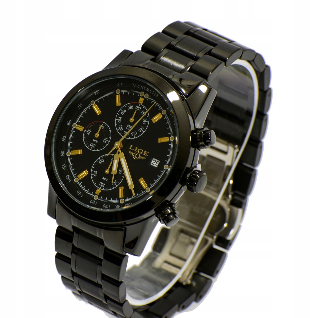 Męski zegarek LIGE 9859 z bransoletą Benyar