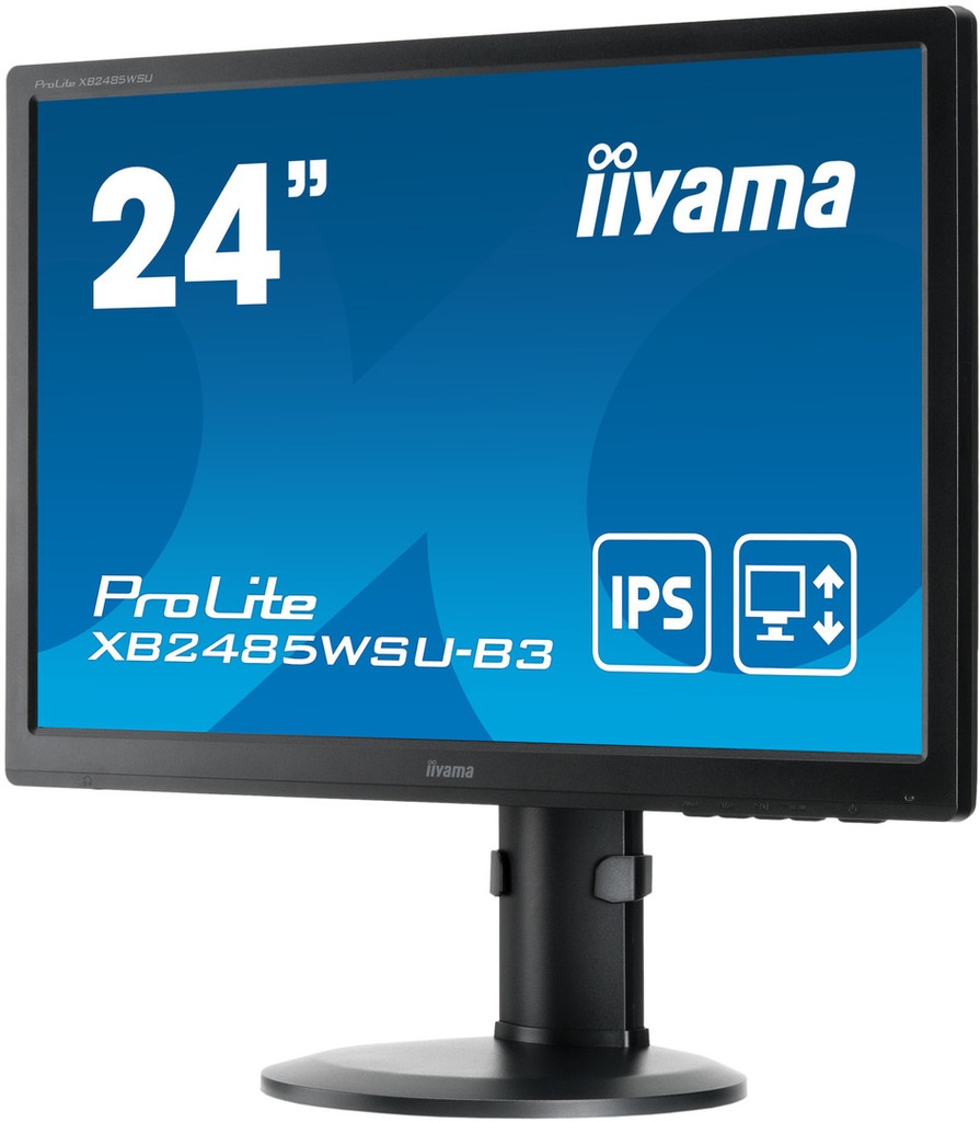 Monitor 24 Iiyama ProLite X2485WS-B3 rozb płyta ok