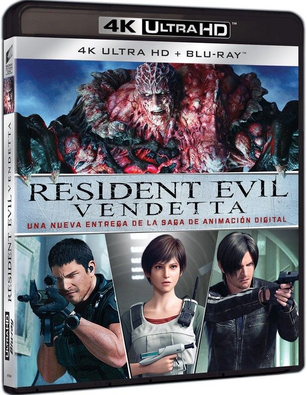 Biohazard: Vendetta [4K UHD Blu-ray] Resident Evil