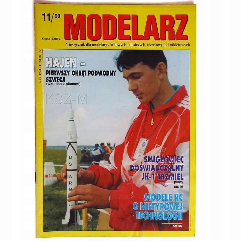 Modelarz 11/1999 - Hajen, JK-1 Trzmiel, MBd1-130