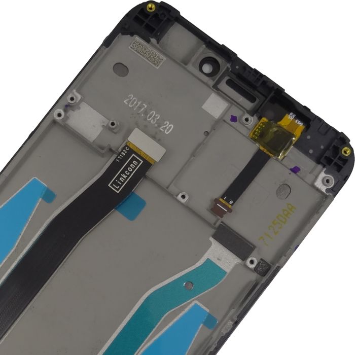 WYŚWIETLACZ LCD XIAOMI REDMI 4X Z RAMKĄ (CZARNY) - 6982148676 ...