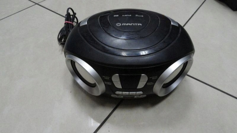 RADIO USB AUX FM MANTA MM209N + KABEL