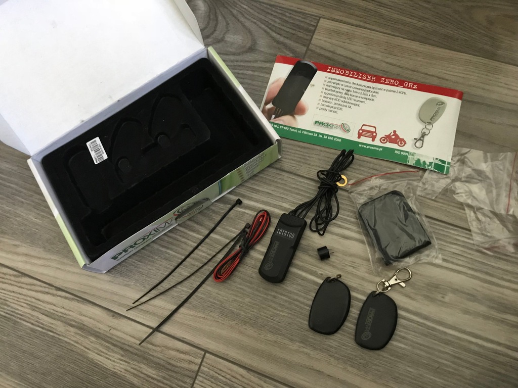 PROXIMIMA ZERO GHz IMMOBILIZER BLOKADA ZAPŁONU