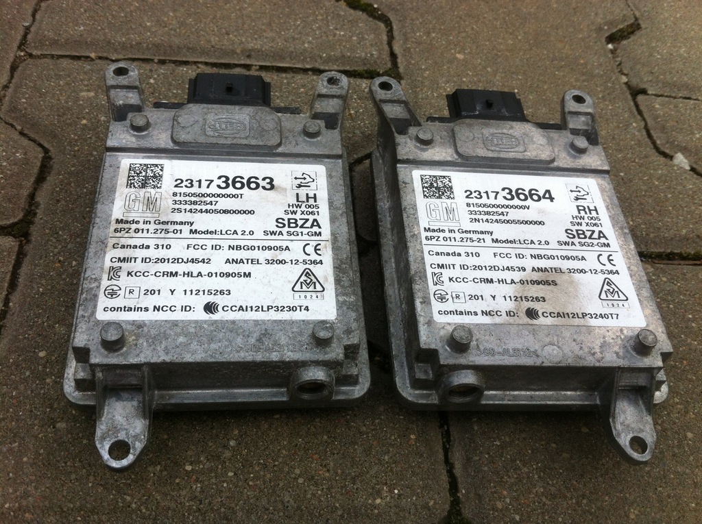 ASYSTENT ZMIANY PASA RUCHU OPEL INSIGNIA 23173663