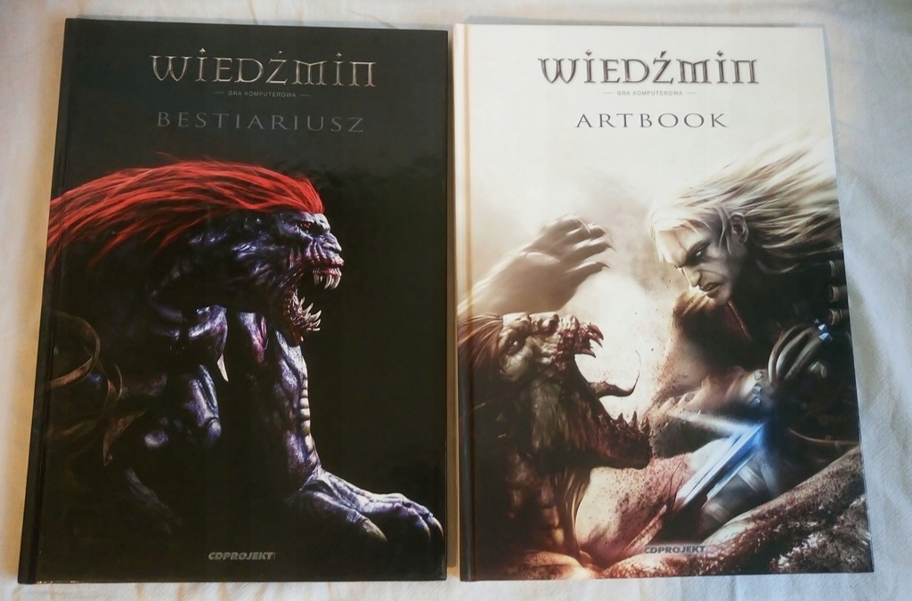 Wiedźmin 1 Edycja Kolekcjonerska ARTBOOK Bestiariu