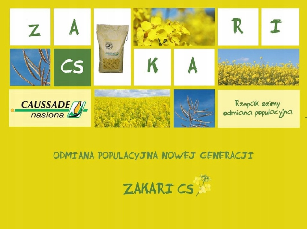 CAUSSADE RZEPAK ZAKARI + MODESTO 480 FS CS 1,5 MLN