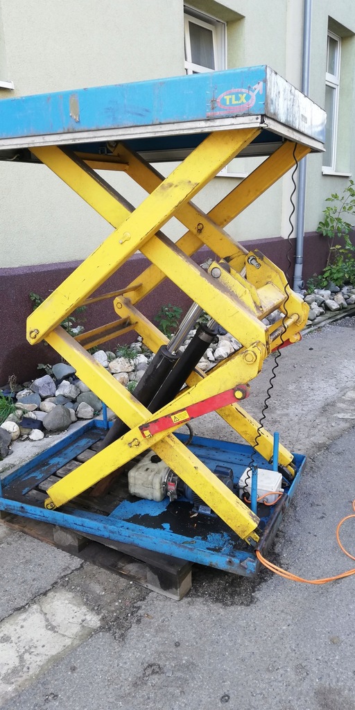 STÓŁ NOŻYCOWY PODNOŚNIK HYDRAULICZNY 1000KG #B429
