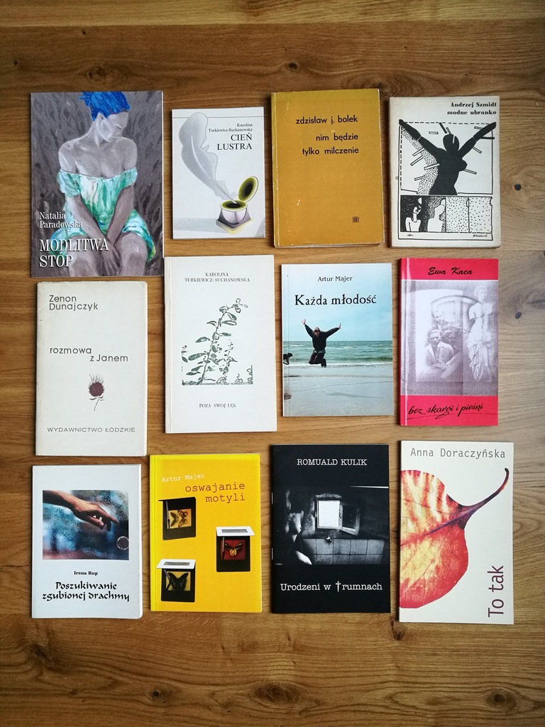 Polska poezja współczesna, 12 tomów, różni autorzy