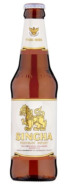 Jasne tajskie piwo Singha 330ml