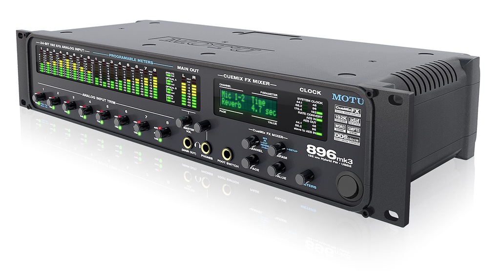 MOTU 896 Mk3 Hybrid - interface audio - USB Ideał