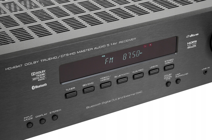 Amplituner AV HD4347 5.1 Kruger&amp;Matz BT 4K FM