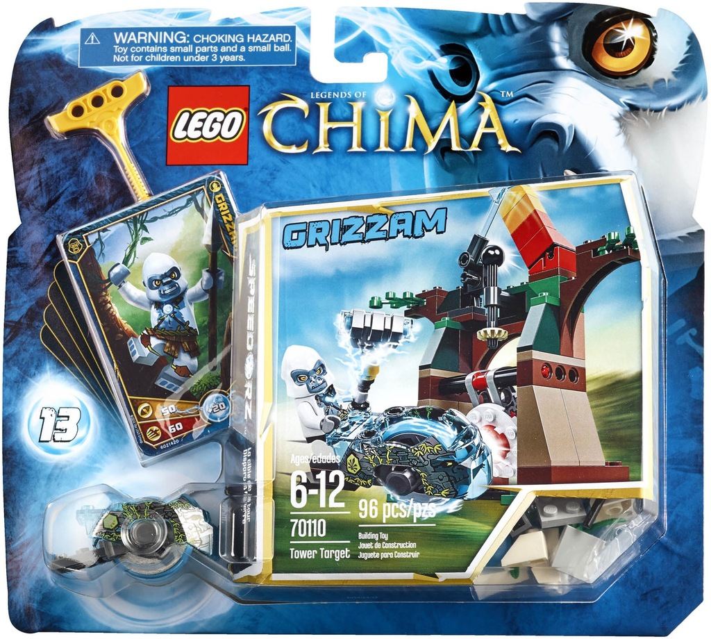LEGO CHIMA 70110 CEL NA WIEŻY WYS.24H