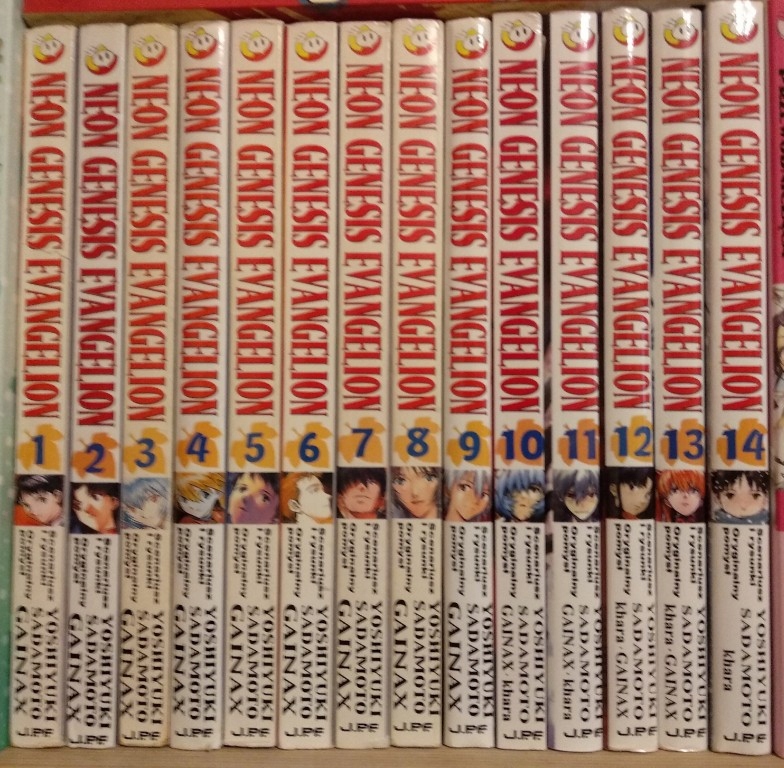 Neon Genesis Evangelion 1-14, komplet, zestaw