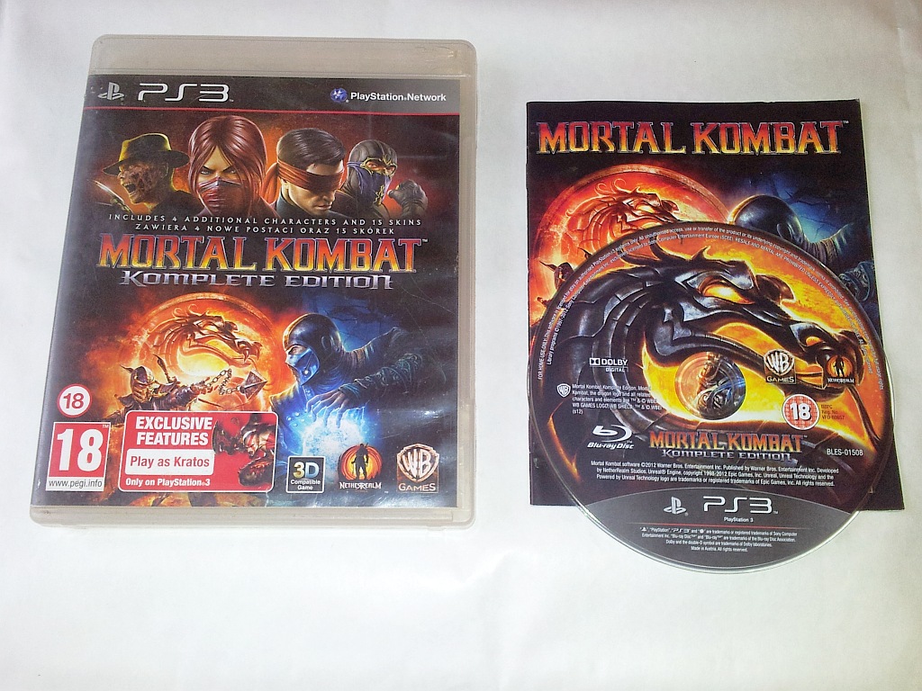 Mortal Kombat Komplete Edition - PS3 - Ex. Wysyłka