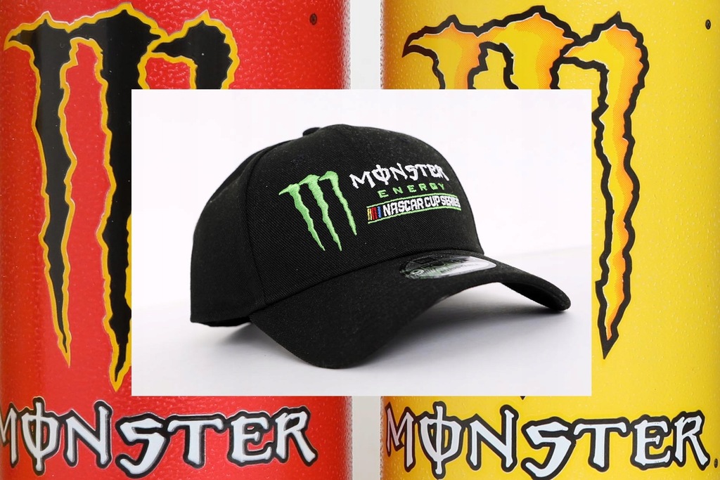 Czapka MONSTER Energy NASCAR + 12 energetyków !!