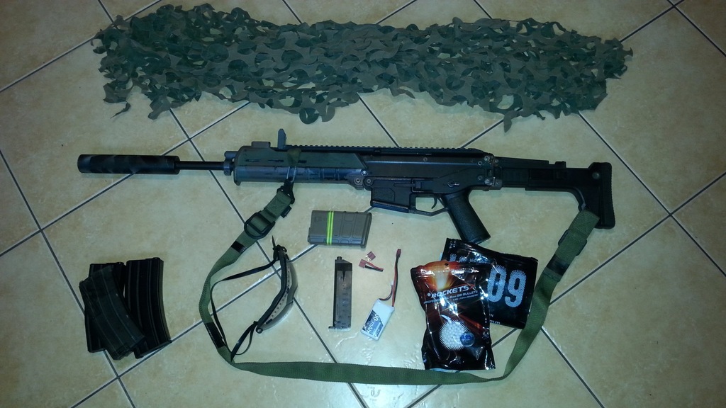 ASG MASADA ACR A&K gb V2 CA CQB 350FPS li-po