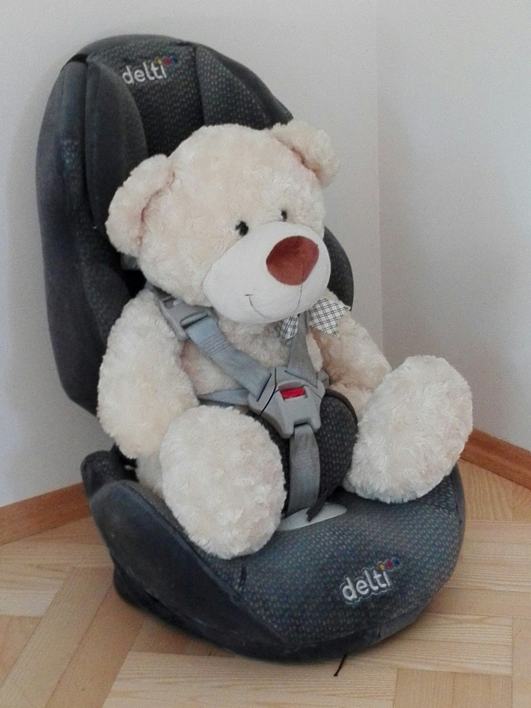 Fotelik samochodowy Deltim Mały Podróżnik 9-36 kg