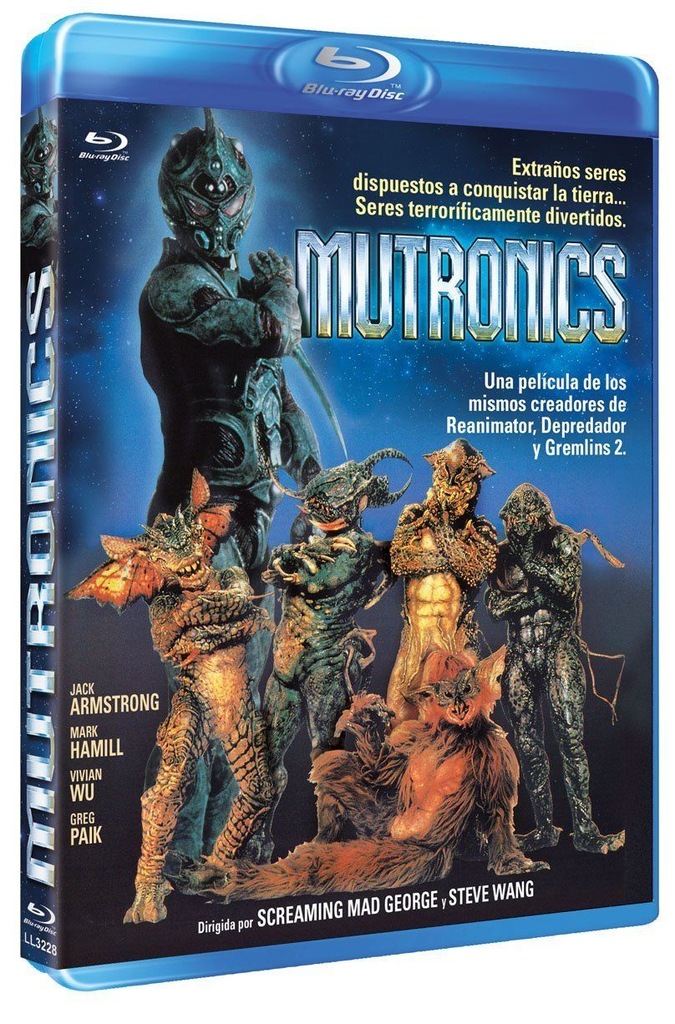 THE GUYVER (1991) MUTRONICS Blu-Ray  MARK HAMILL