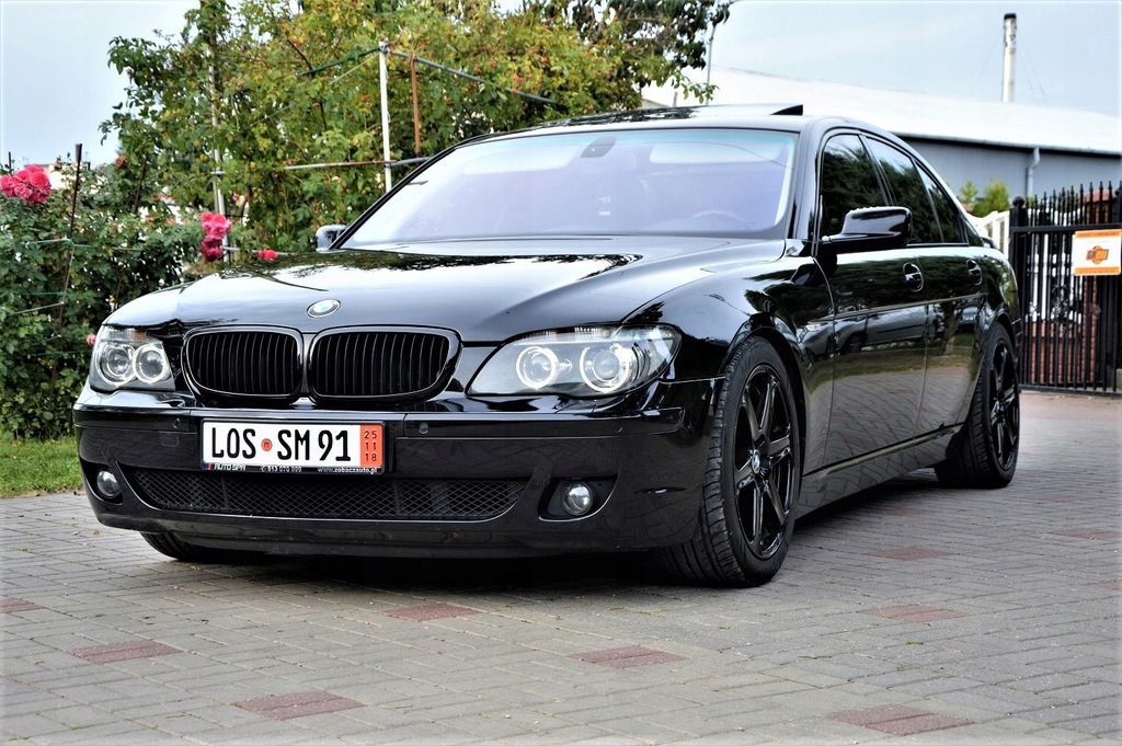 BMW 750i E65 LIFT SHADOW LINE KOMFORTY WENTYLOWANE