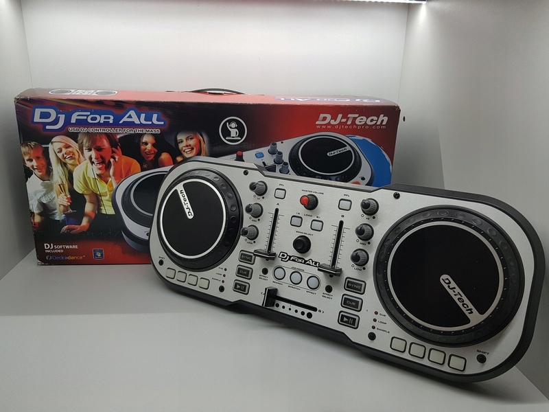 KONTROLER DJ - DJ-TECH DJ FOR ALL