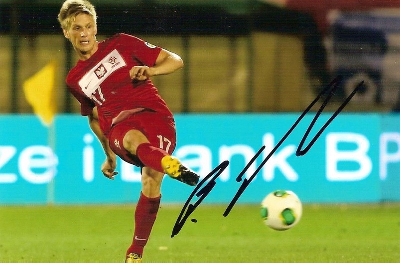 Autograf BARTOSZ SALAMON! AC Milan!