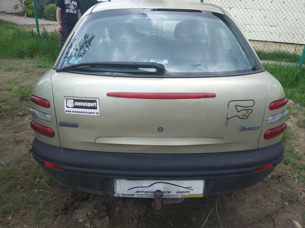 FIAT BRAVA BRAVO 1995-1997 KLAPA TYLNA TYLNA TYŁ