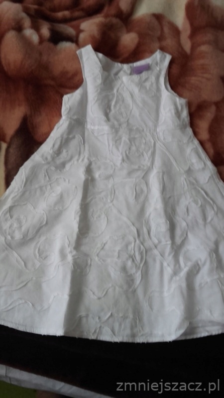 Sukienka 92- biała