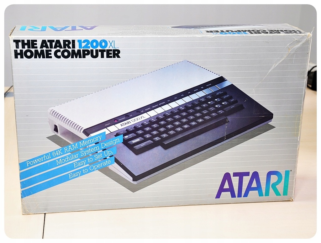 sprawne ATARI 1200 XL BOX - bardzo ładne !