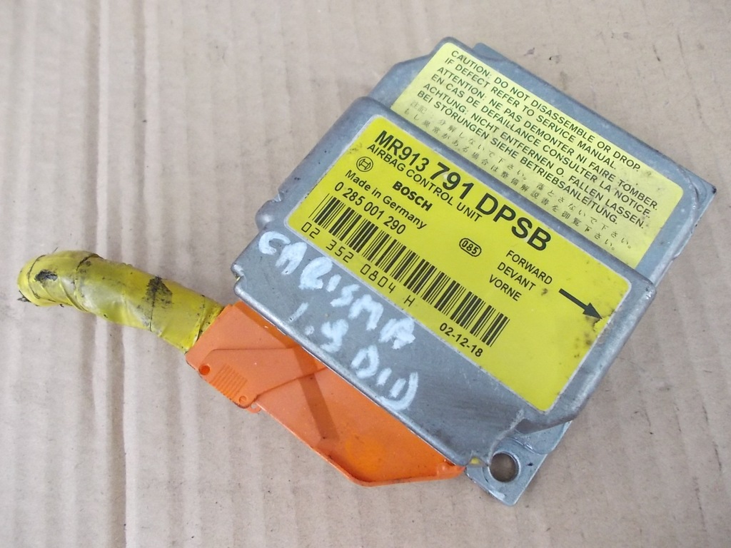MODUŁ SRS AIRBAG  MITSUBISHI CARISMA MR913791DPSB