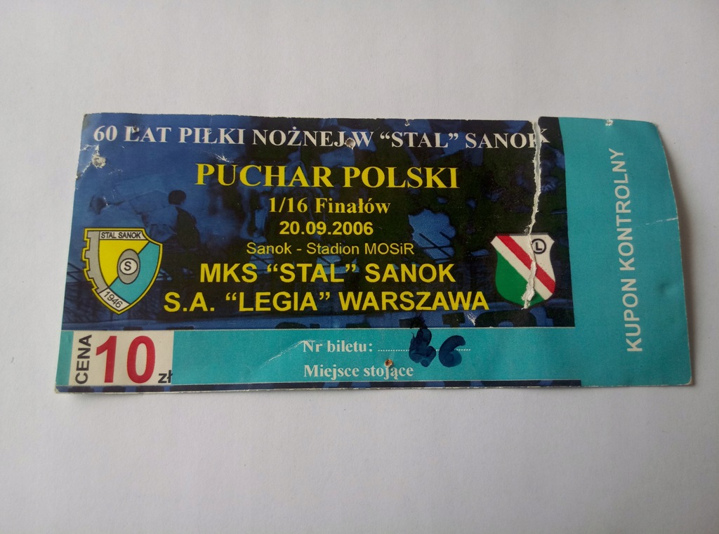 STAL SANOK - LEGIA WARSZAWA 20-09-2006 PP