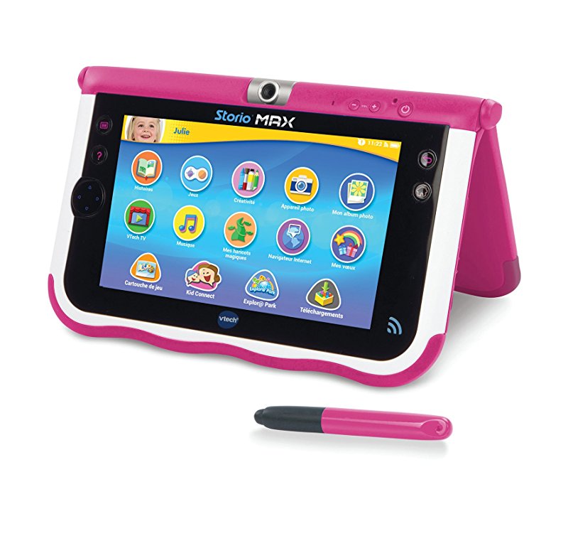 TABLET EDUKACYJNY VTECH STORIO MAX 7 DOTYKOWY RÓŻ