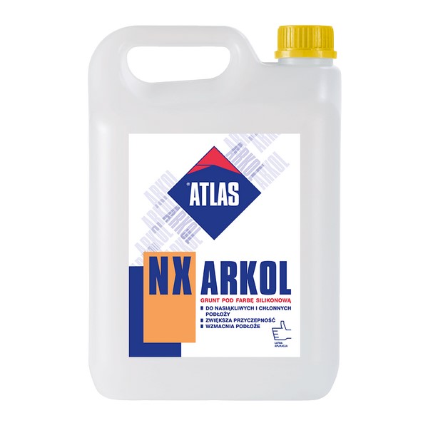ARKOL NX GRUNT POD FARBY SILIKONOWE 5kg ATLAS