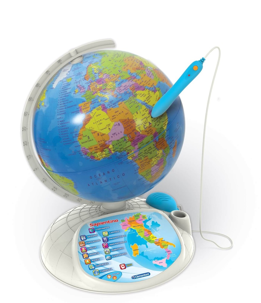 Globus Dla Dzieci 5 Latka CLEMENTONI INTERAKTYWNY GLOBUS EDUGLOBUS MAPA - 7193729529 - oficjalne