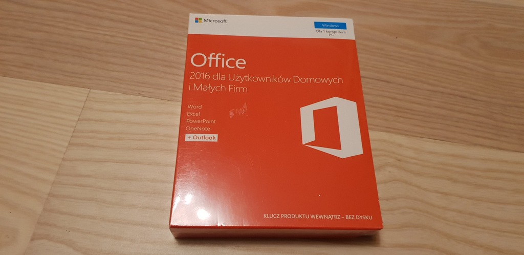 Pakiet Microsoft Office 2016 Małe Firmy