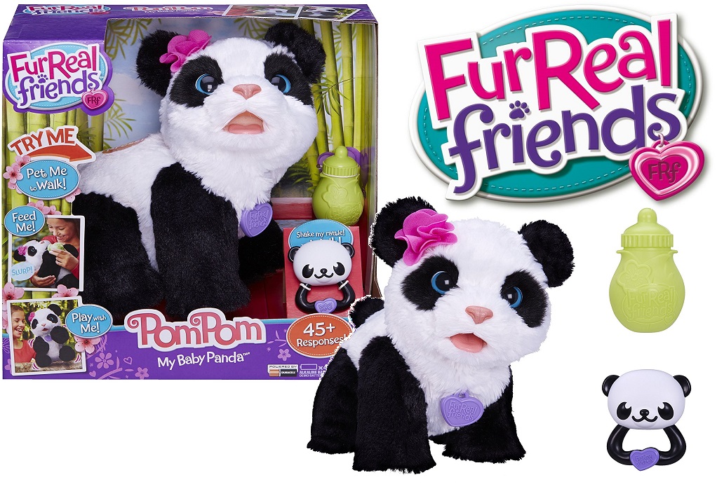 FurReal Interaktywna PANDA POM POM Fur Real Hasbro
