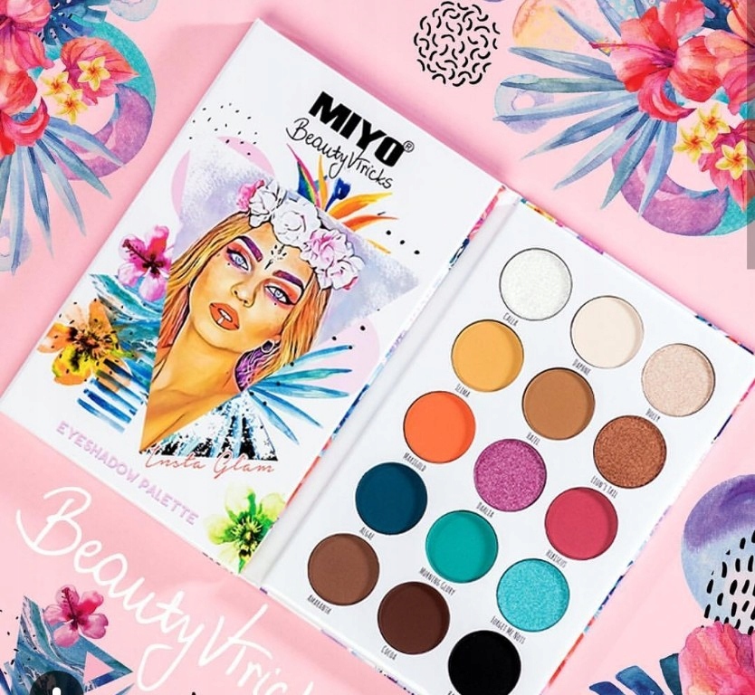 Miyo makeup beauty v tricks paleta cieni Świeta