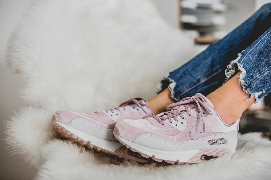 nike air max 90 lx particle rose