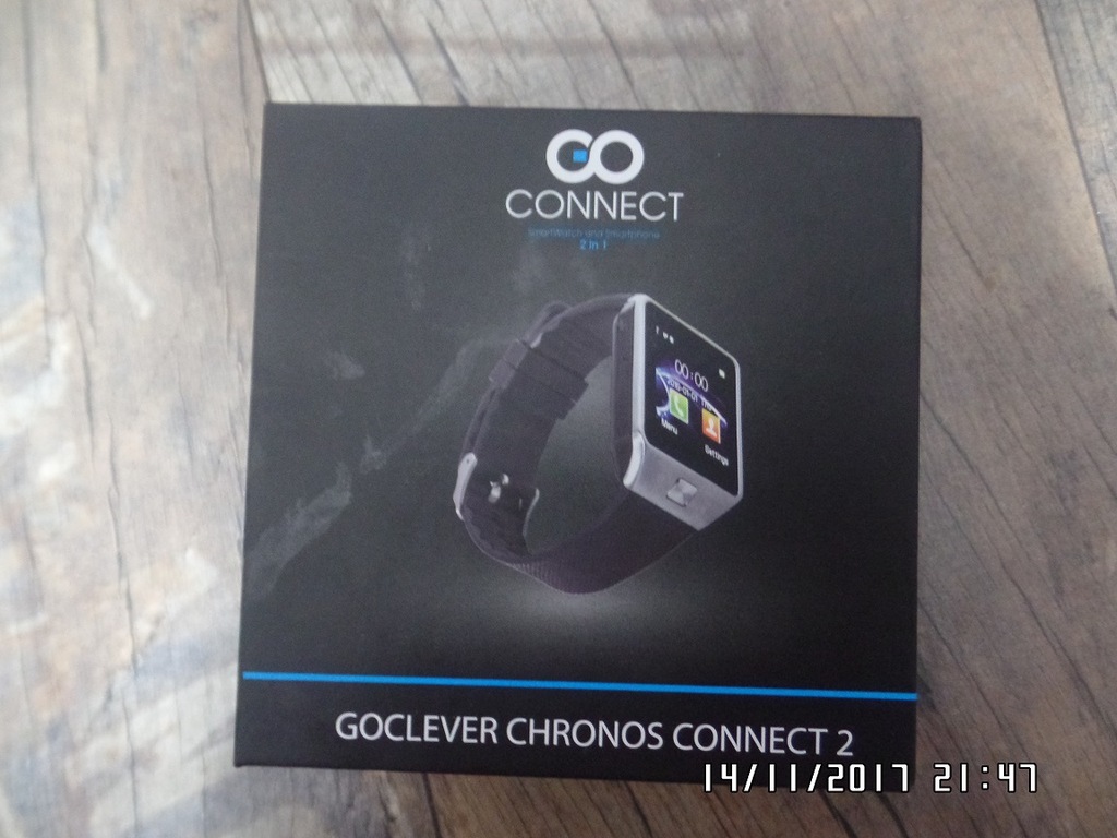 Smartwatch GoClever Chronos Connect 2. uszkodzony