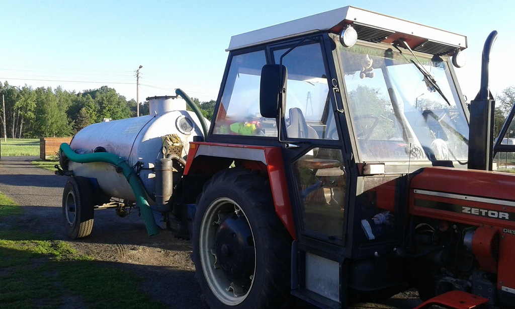 Zetor 5011 + beczkowóz meprozet  4000l