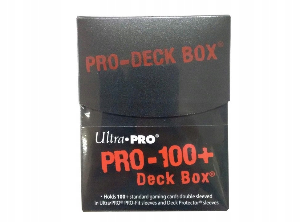 Ultra PRO Pudełko na Karty PRO-100+ Black 82884