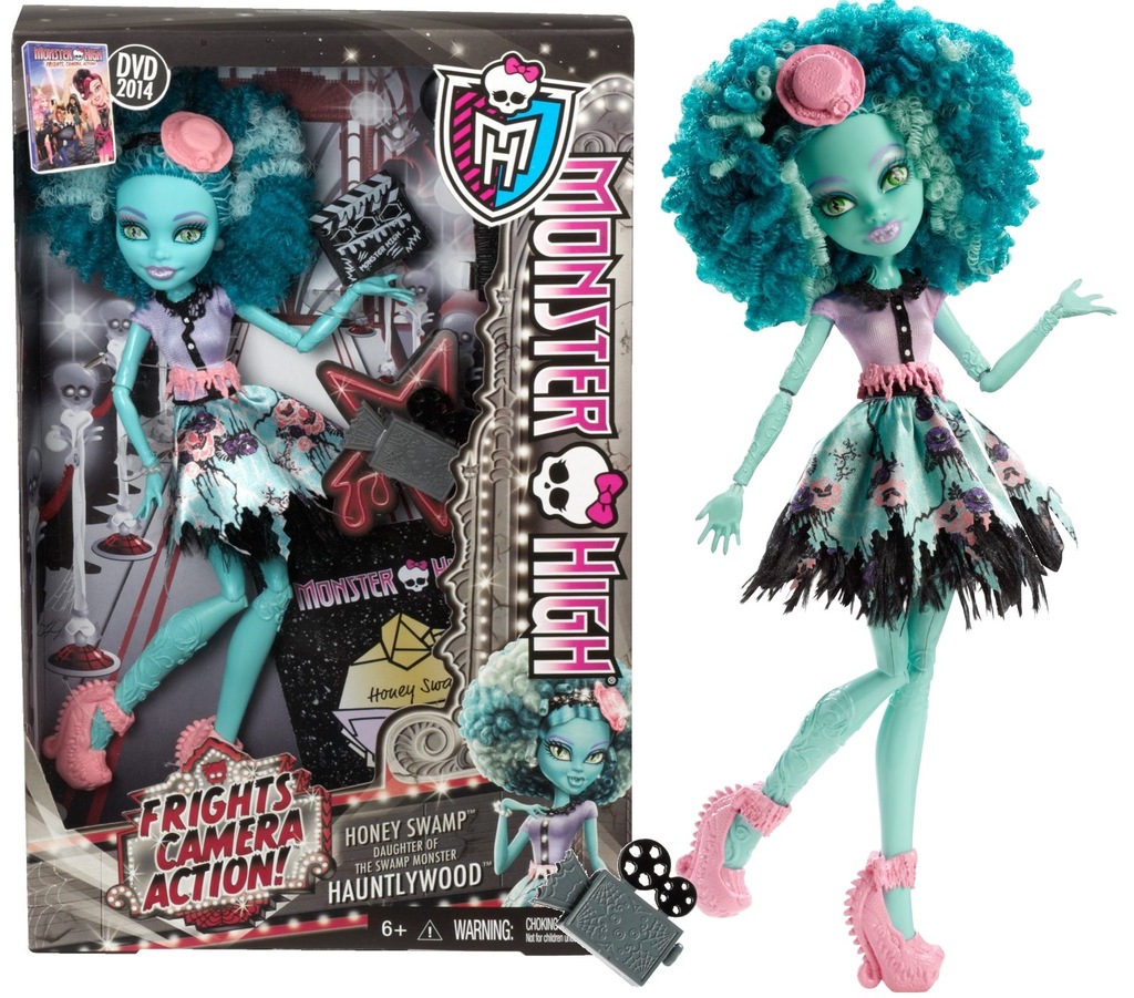 MONSTER HIGH STRACH KAMERA AKCJA HONEY BLX19 w 24h