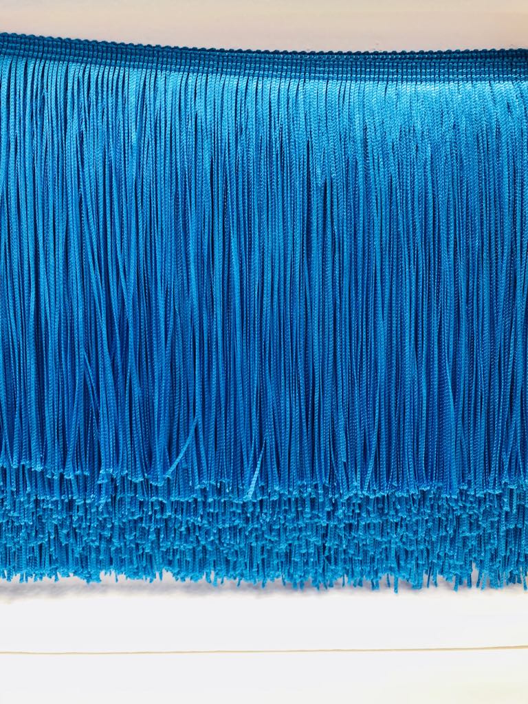 Frędzle taneczne 15 cm do strojów (turquoise)