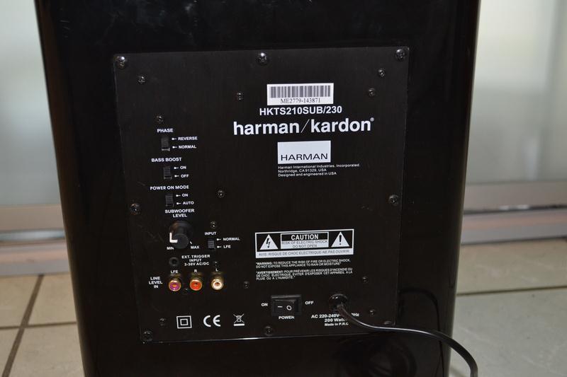 SUBWOOFER HARMAN KARDON HKTS 210SUB/230