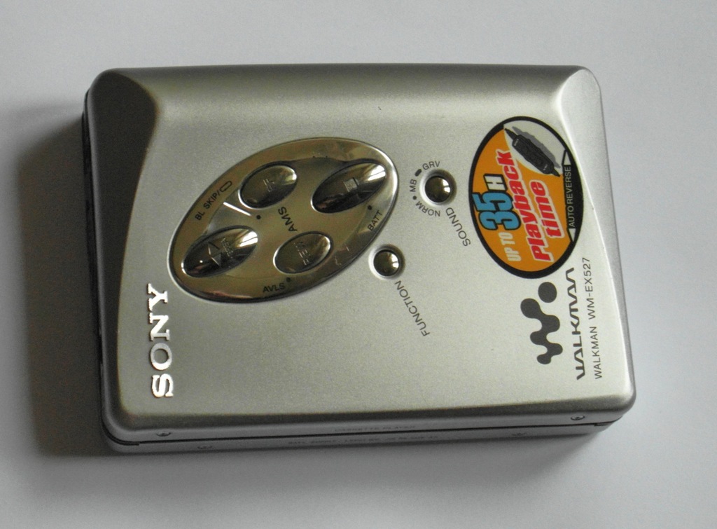 WALKMAN SONY WM-EX527  EXTRA ! DLA WYMAGAJĄCYCH !