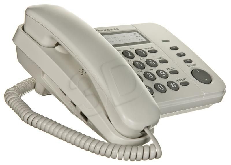 Telefon przewodowy Panasonic KX-TS520 BIAŁY ( biał