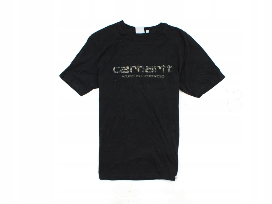 N Carhartt T-shirt Męski Koszulka Bawełna Czarna M