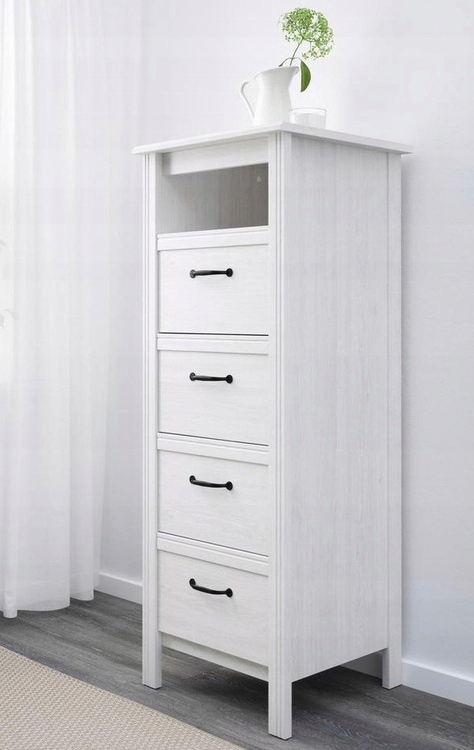 Ikea brusali deals tallboy