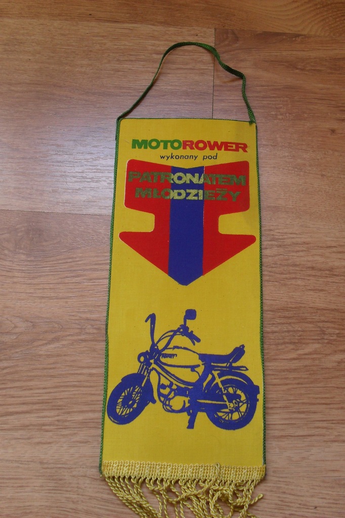 Proporczyk MOTOROWER  KOMAR ROMET Bydgoszcz PRL
