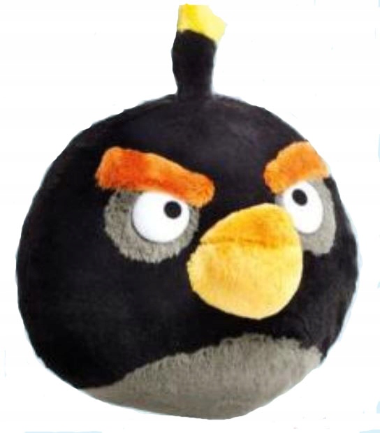 Angry Birds Maskotka Bomba Czarny Ptak Sr 20 Cm 7757775161 Oficjalne Archiwum Allegro